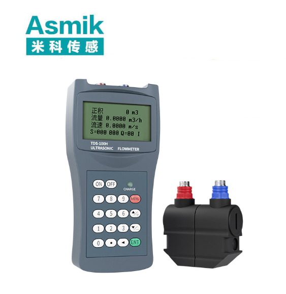便攜式超聲波流量計 tds-100h 儀表 + 中型 m2 (dn50-700)